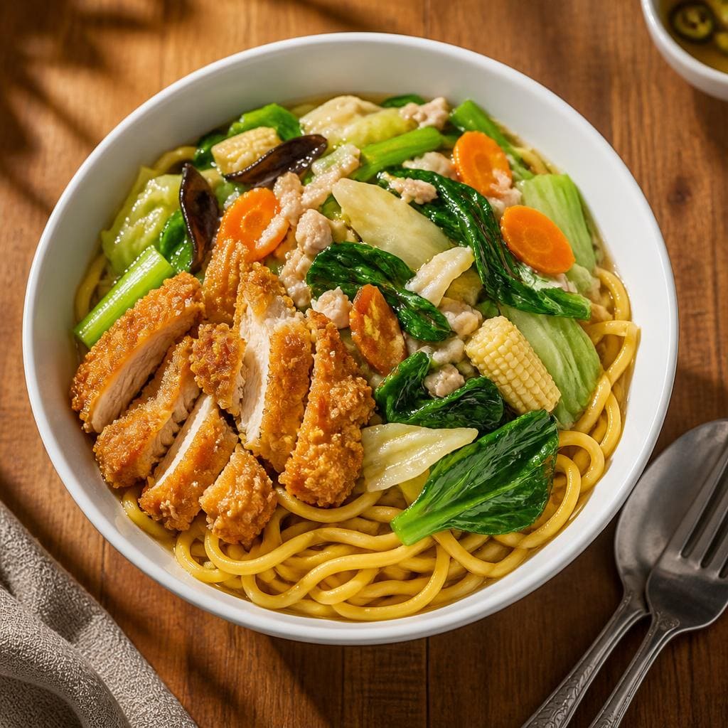 Bakmi Golek Bakmi Capcay Ayam
